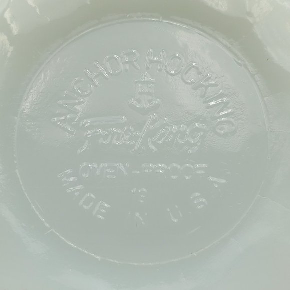 Fire King B.C. Comics Milk Glass Cereal Bowls Anchor Hocking BC Comic Strip Dish - Picture 9 of 9